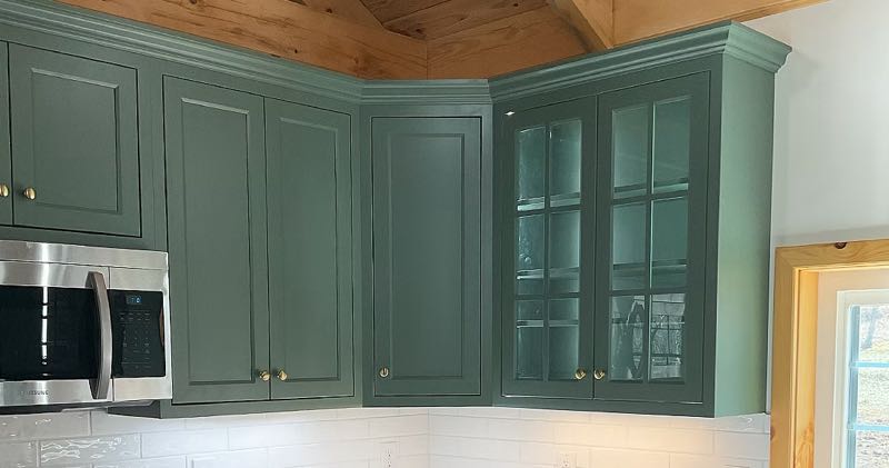 Jade Green Cabinetry