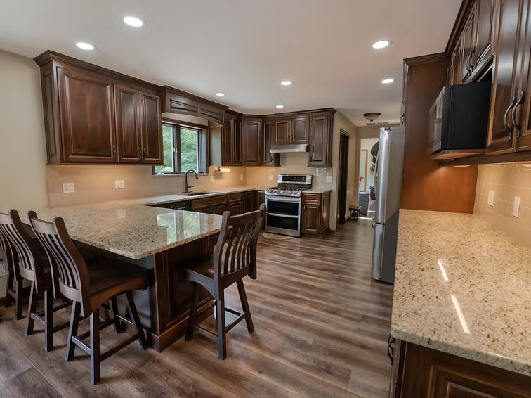 Warm and Welcoming Kitchen Remodel