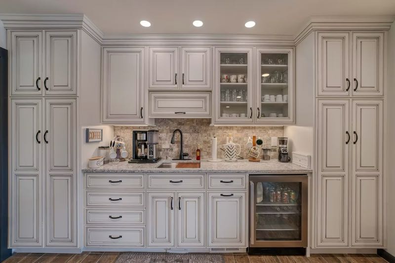 Warm Grey Classic Cabinets