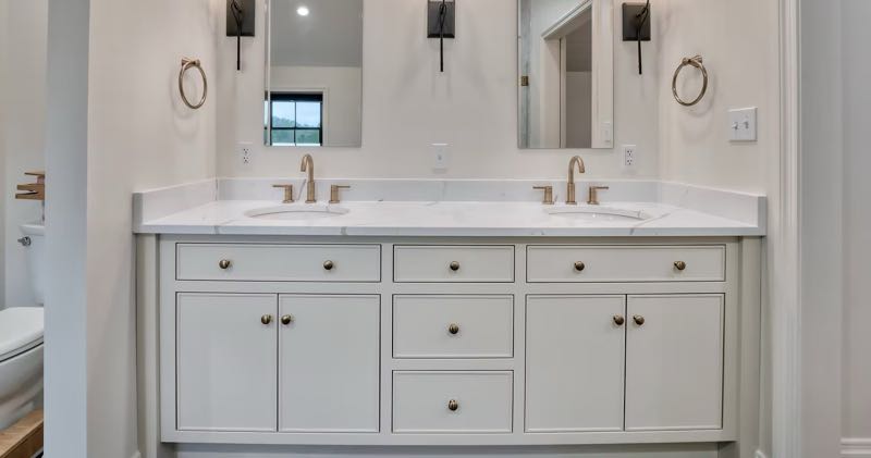 Wood Tones and White Kitchen Cabinetry